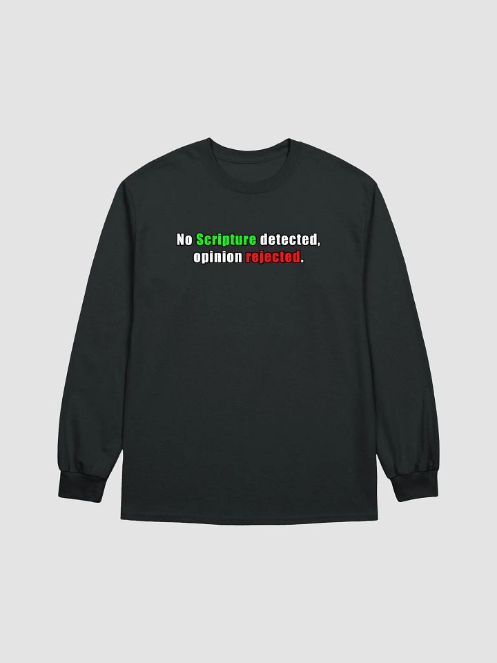 No Scripture Detected Long Sleeve product image (5)