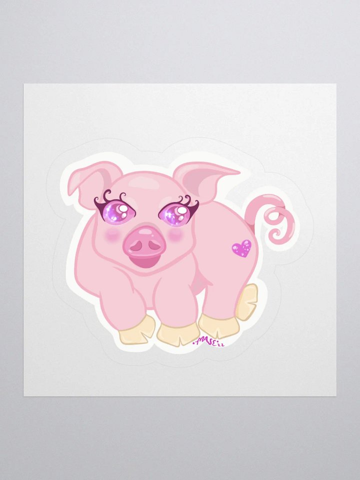 Zinia the Pig Sticker product image (1)