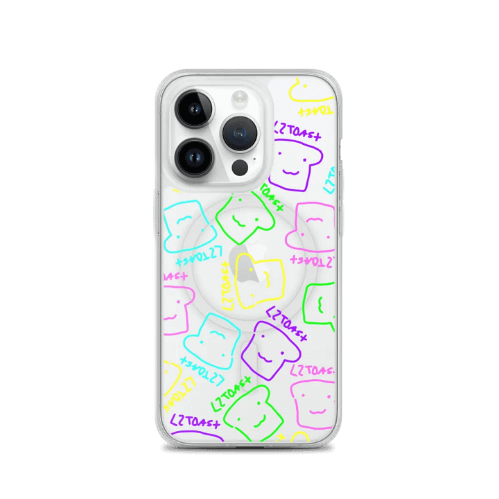 LSToast iPhone Case (Clear) product image (3)