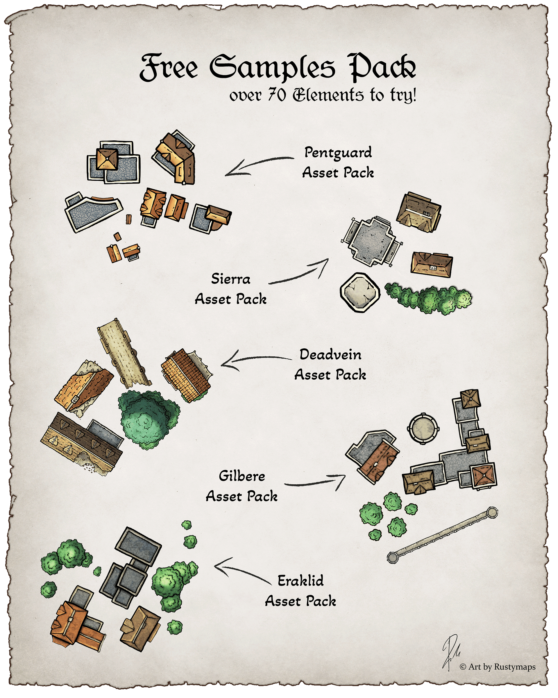 FREE ASSETS SAMPLES product image (1)