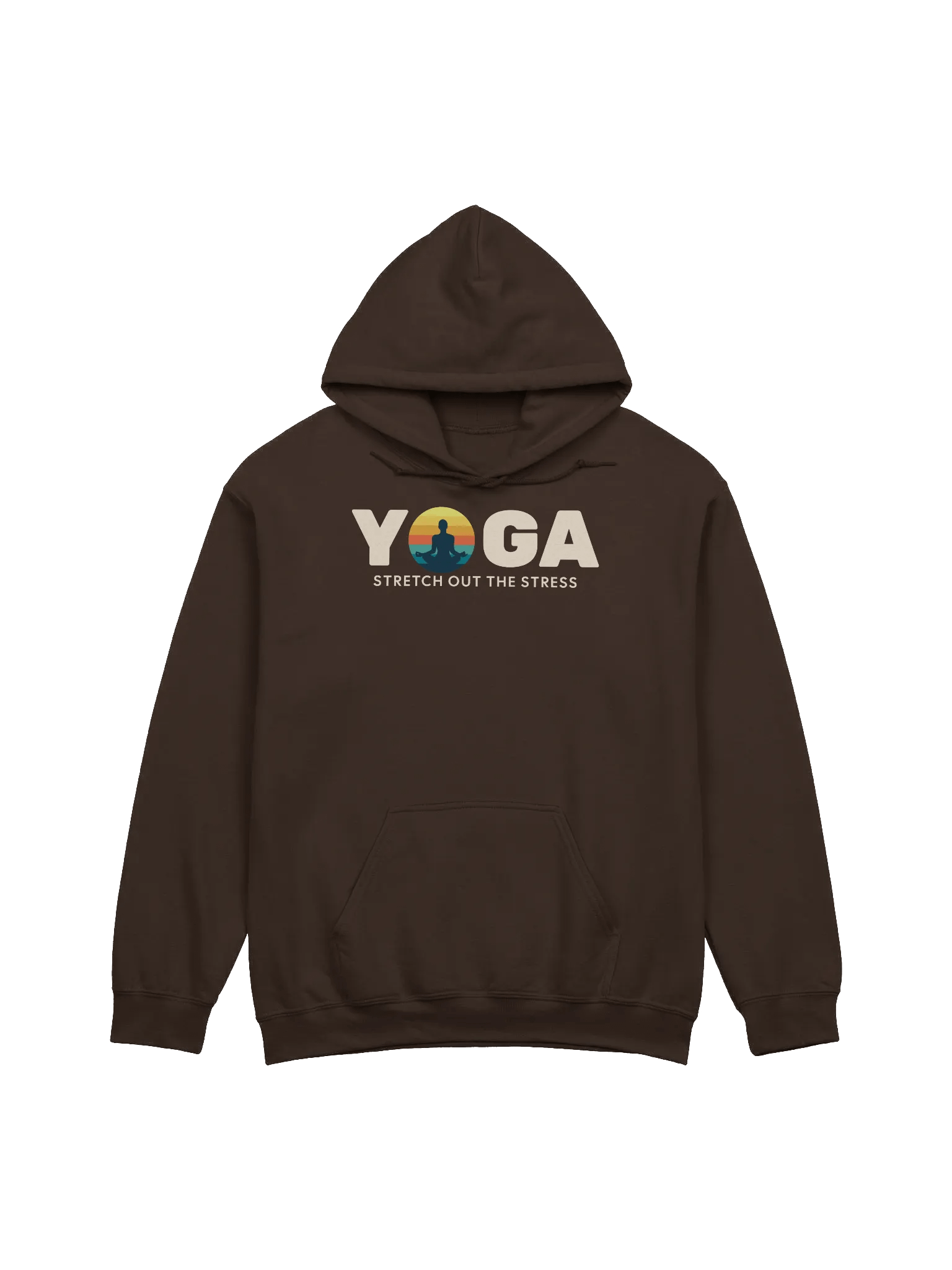 Yoga - Stretch Out the Stress Hoodie product image (3)