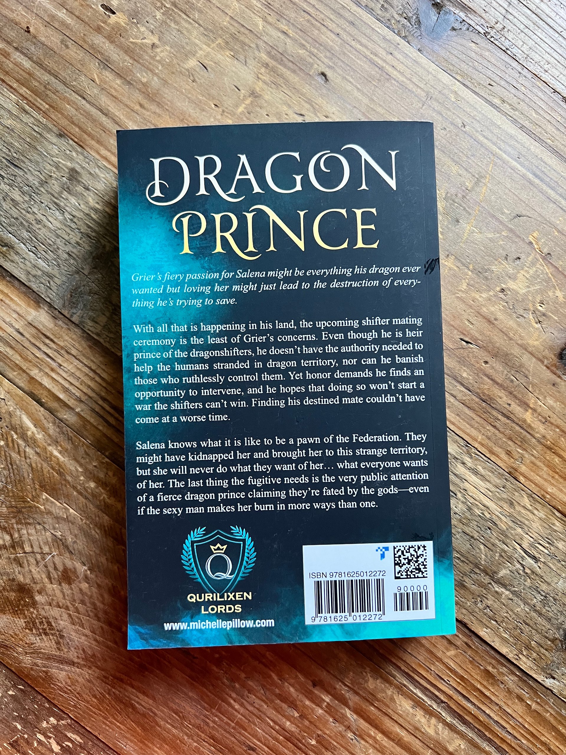 SIGNED: Dragon Prince (Qurilixen Lords #1) Paperback product image (4)