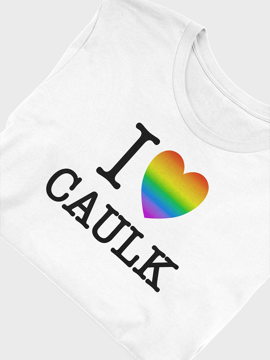 I LOVE CAULK Rainbow / Light Supersoft Tee product image (7)