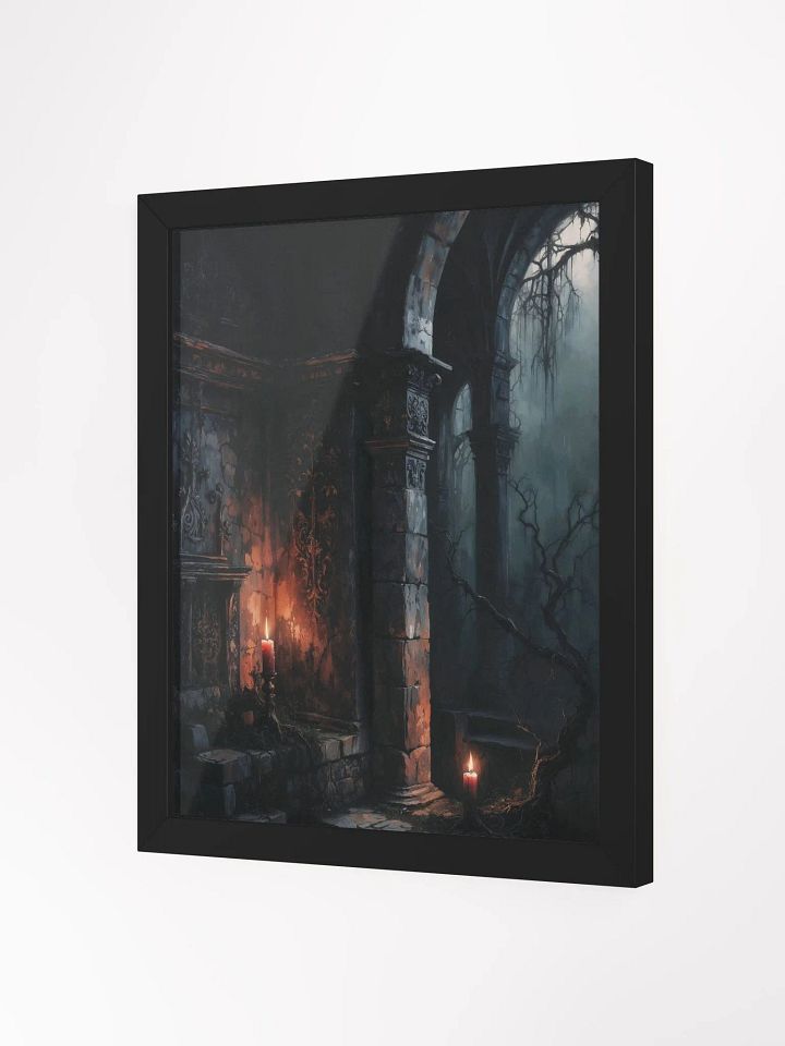 Gothic Decay Framed Print product image (11)