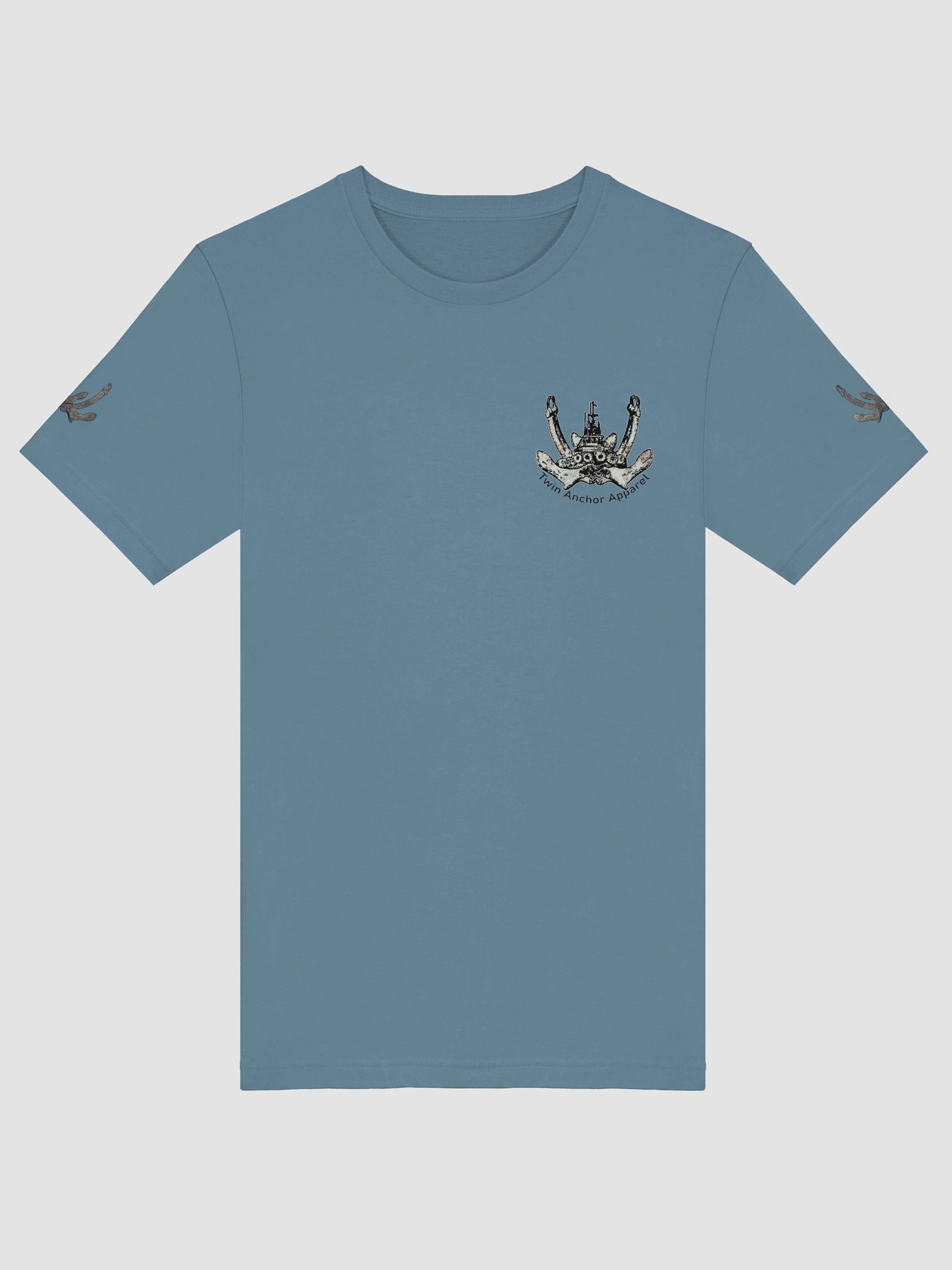PNW T - Mt. Raine & Tug Terri L. Brusco – Vigilant Marine Workwear | Twin Anchor Apparel Sternwatch Tee Line product image (5)