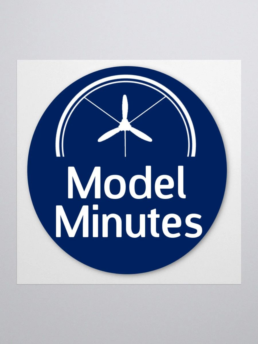 Model Minutes Sticker product image (1)