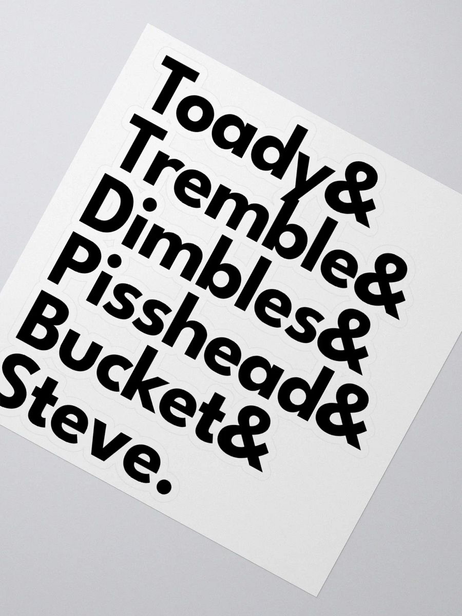 The Brass Cannons Sticker product image (6)
