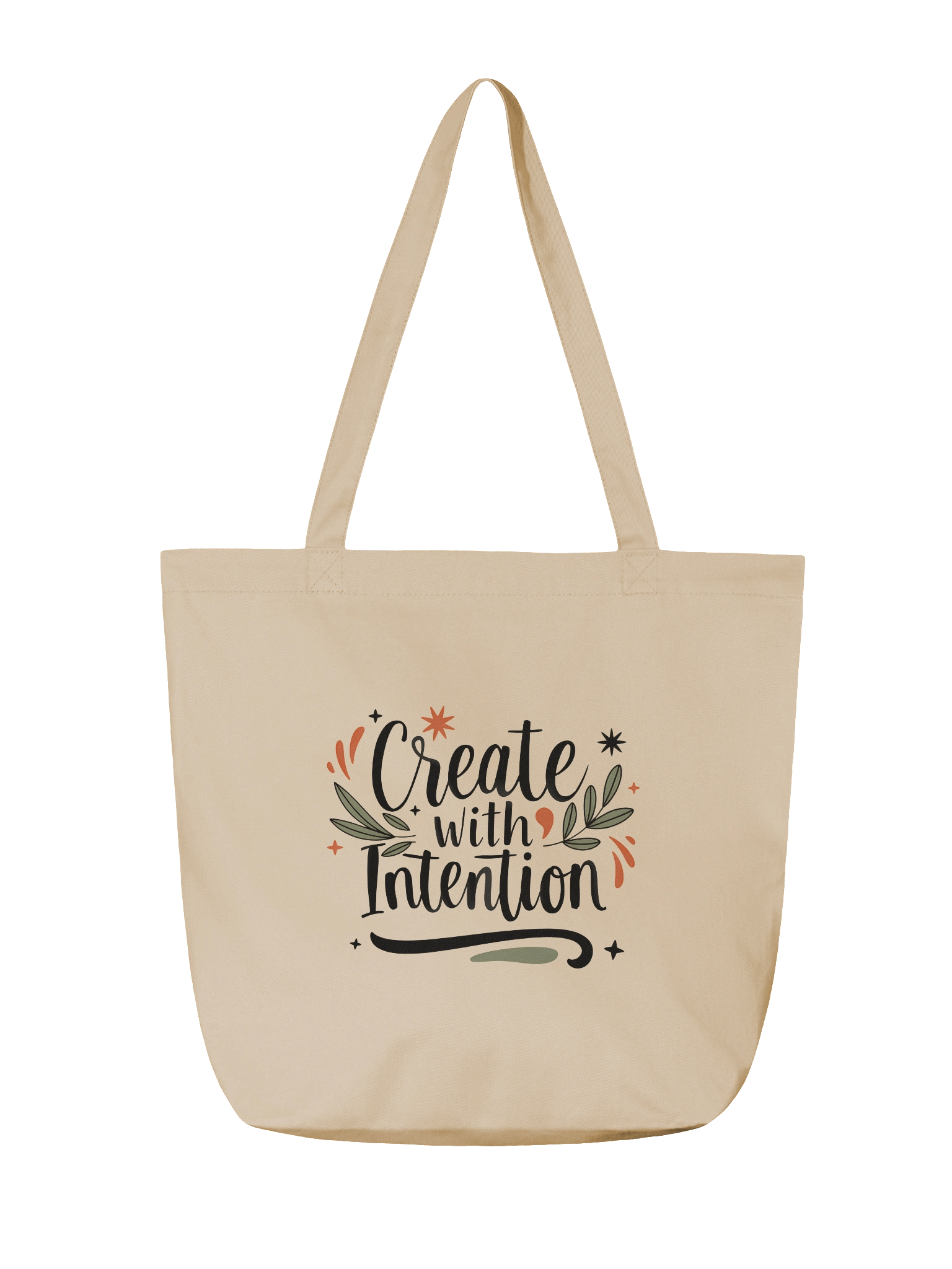 Create with Intention Tote Bag product image (2)