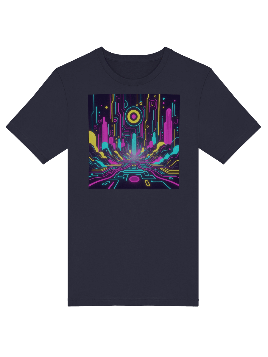 Neon Cityscape T-Shirt product image (27)