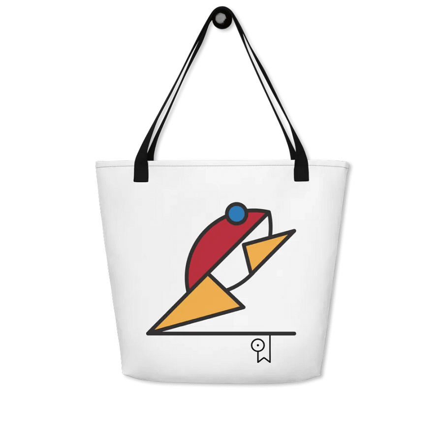 Bau Frog Icon / MO Tote Bag / White product image (4)