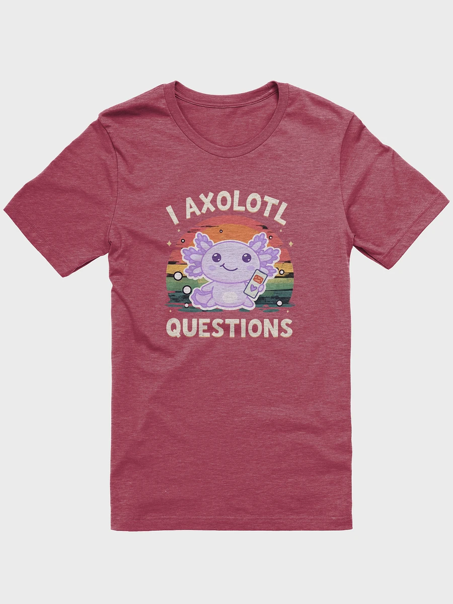 Cute Axolotl Love T-Shirt product image (81)