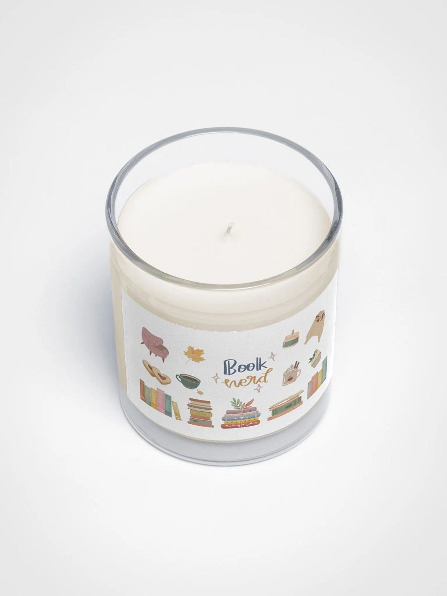 Cozy Book Nerd Soy Wax Candle product image (3)