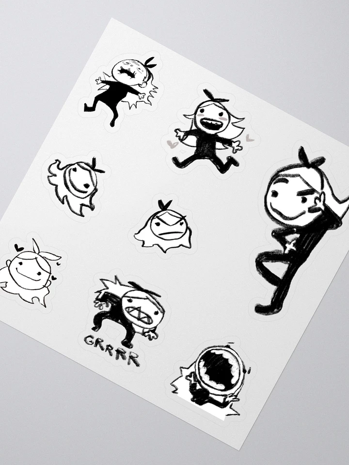 Vee Silly Sticker Set product image (6)