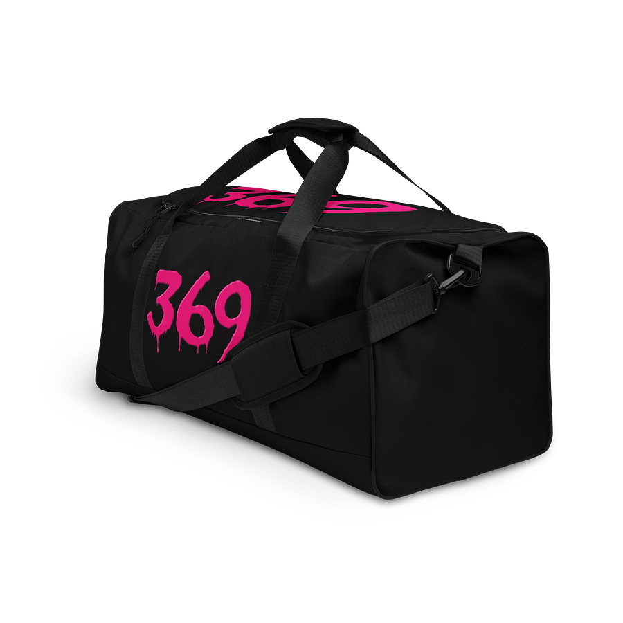 Hot Pink and Black 369 Duffel product image (3)