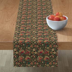 Seamless Pattern - Wilted Boho Floral Design on a Green Background product image (8)