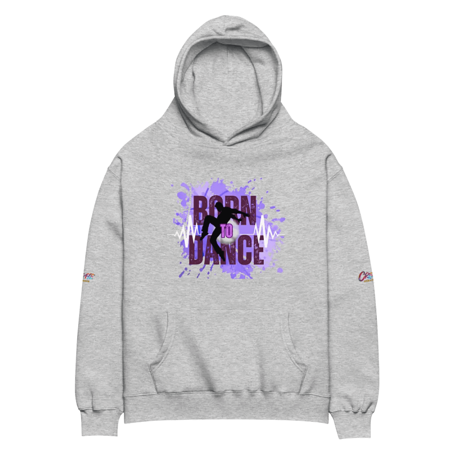 Born to Dance His Silhouette Unisex Oversized Hoodie product image (32)