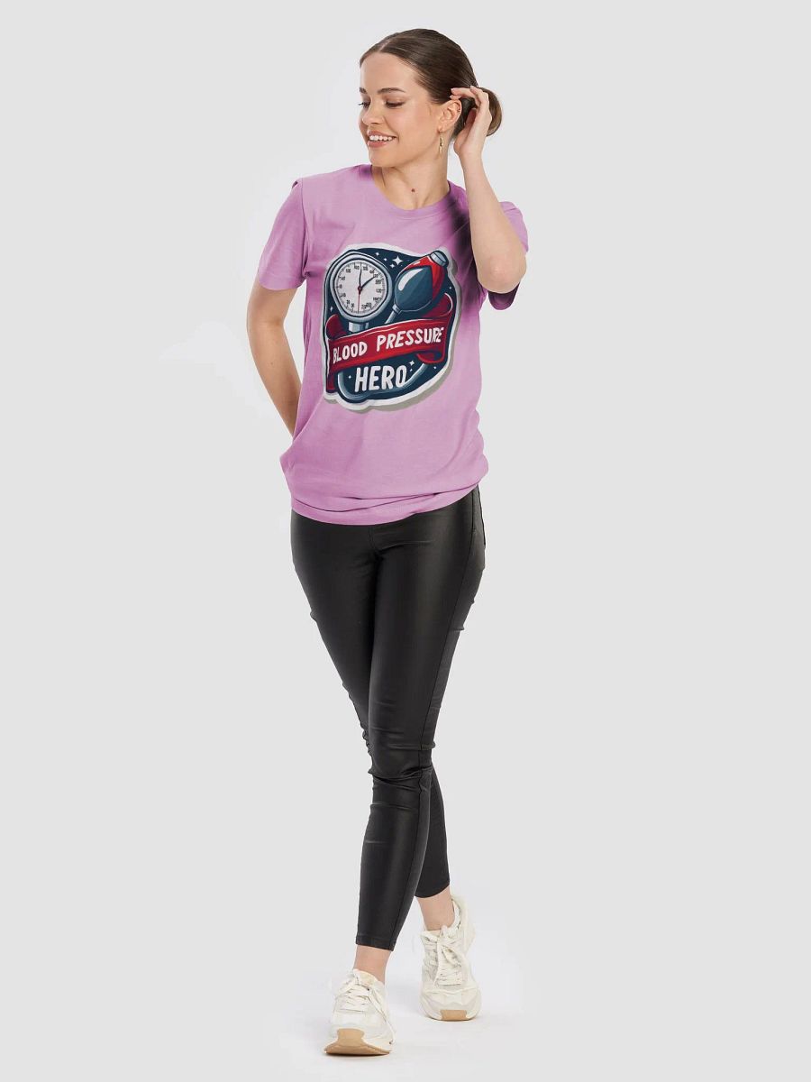 Blood Pressure Hero Graphic T-Shirt product image (100)