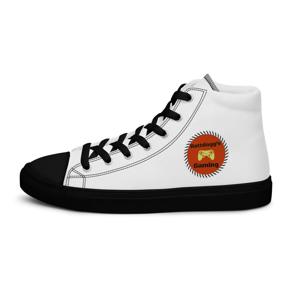 Rattdogg's Gaming Womens High Top Canvas Shoes product image (6)