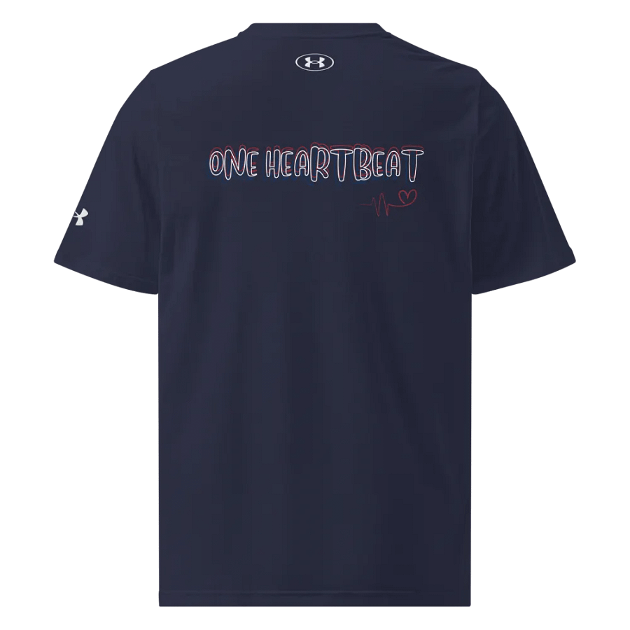 💙💥 Bettye Myers Titans Under Armour T-Shirt 💥💙 "One Heartbeat" Edition 🫀 product image (4)