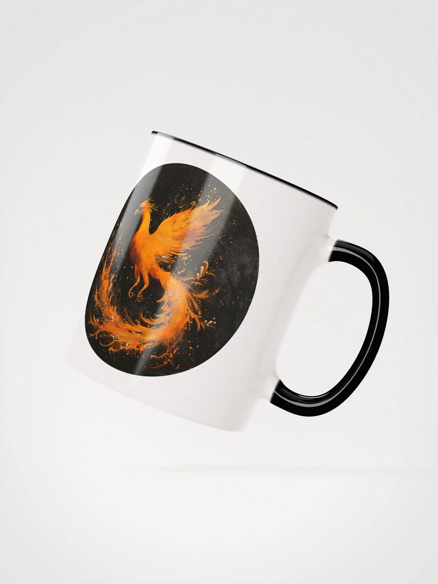 The Phoenix Ceramic Mug with Black Color Inside product image (4)