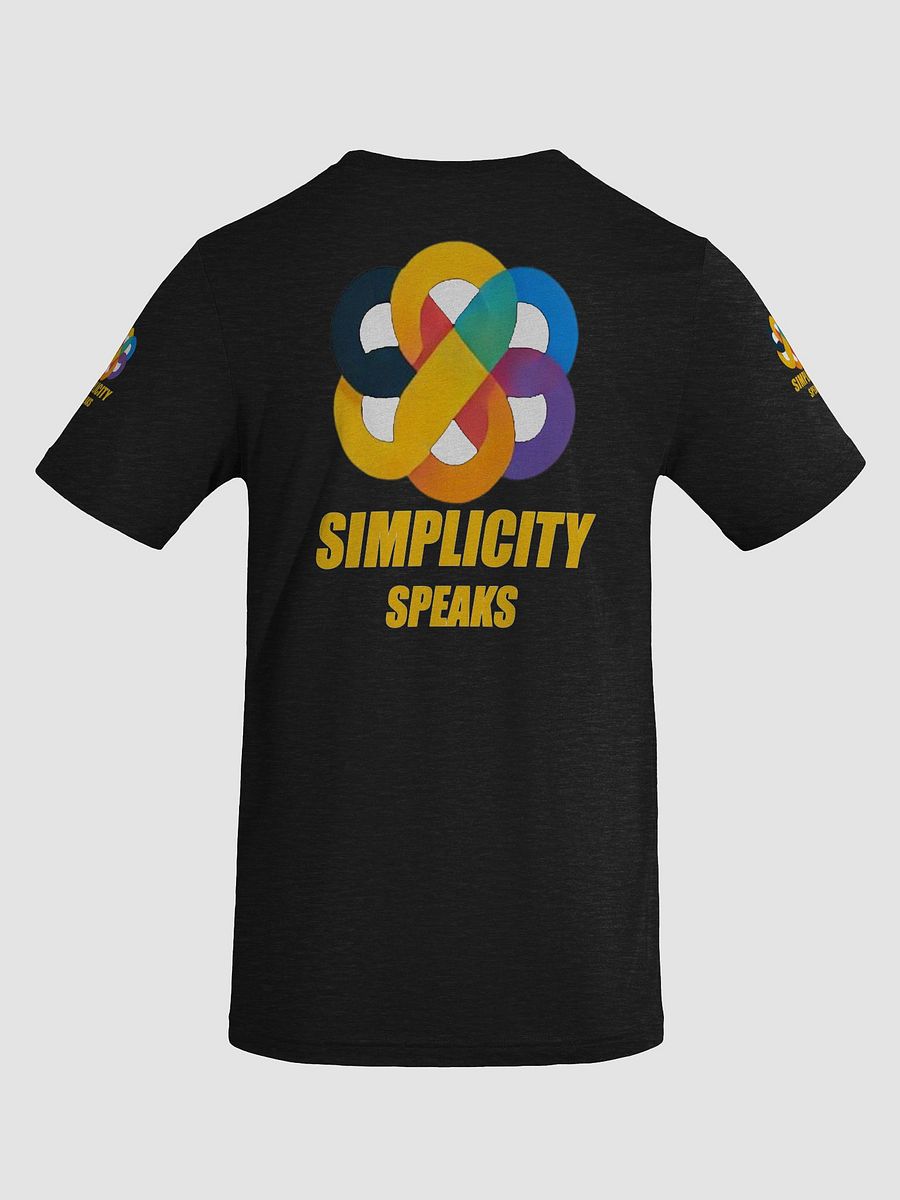 Simplicity Speaks Tri-Color Tee product image (41)