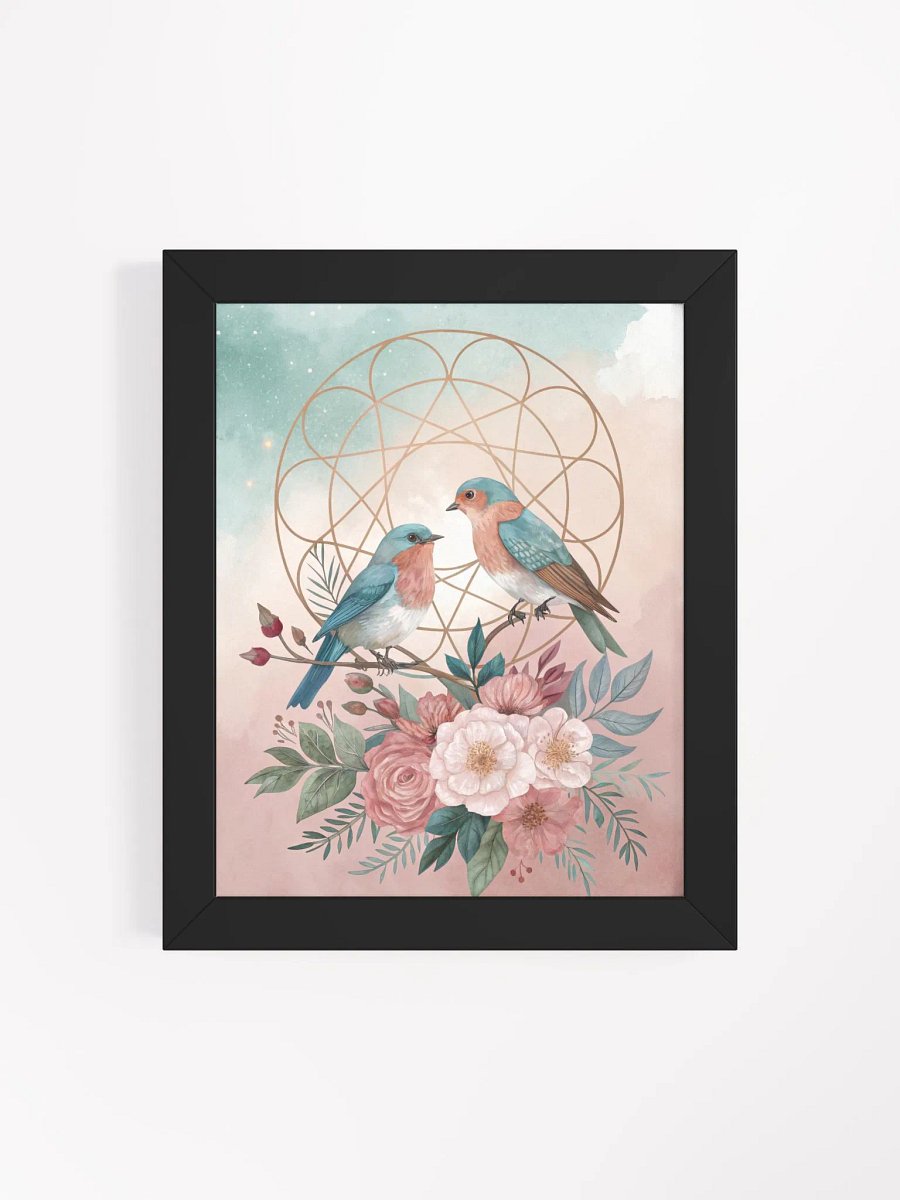 Vibrant Ayous Wood Framed Matte Poster product image (38)