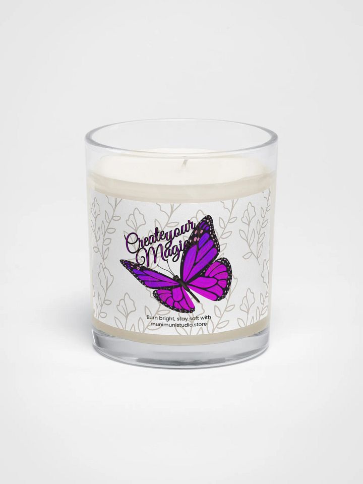 Create Your Magic – Purple Butterfly Soy Candle product image (1)