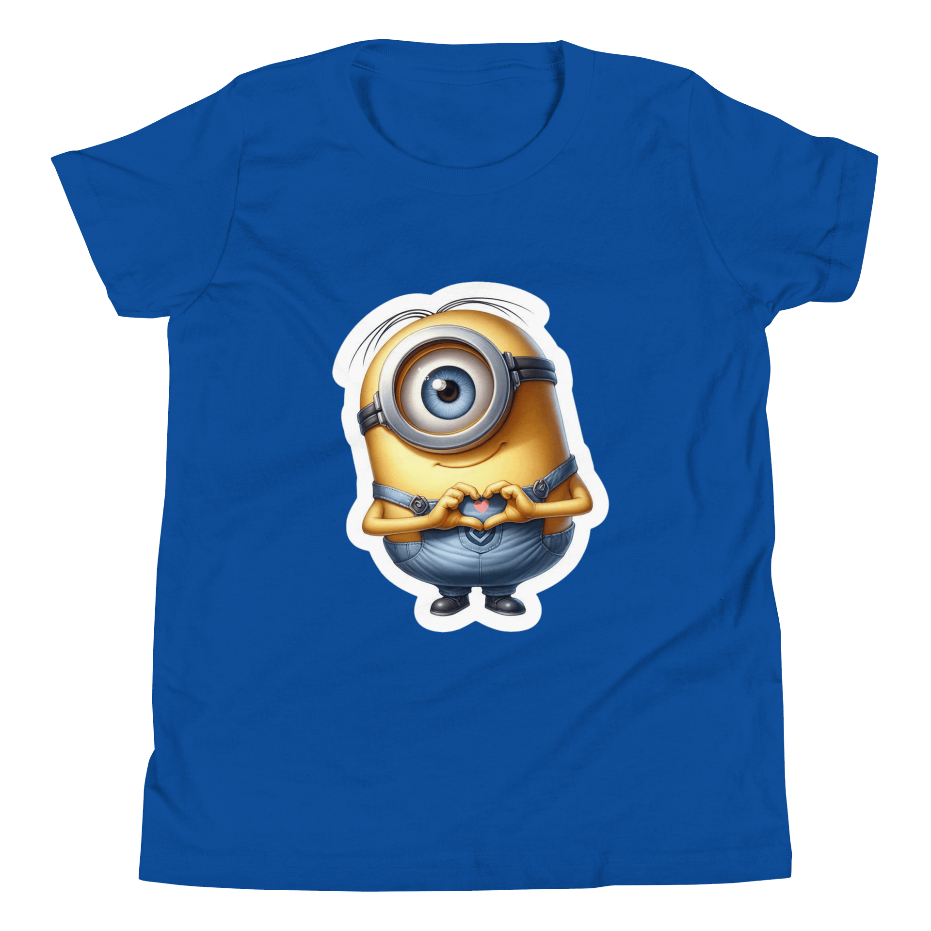 Heartwarming One-Eyed Smiley Youth T-Shirt product image (1)