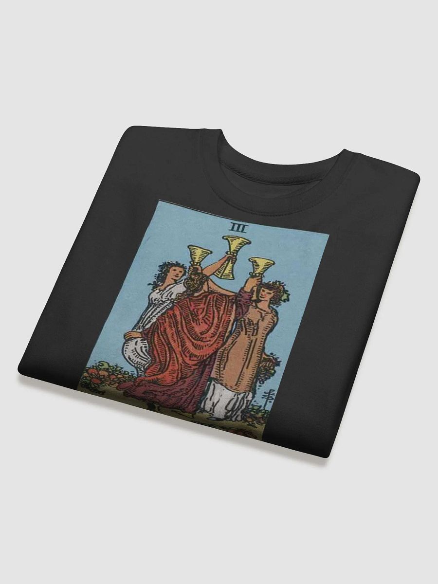Girls' Night Tarot 3 of Cups - Unisex Sweatshirt product image (20)