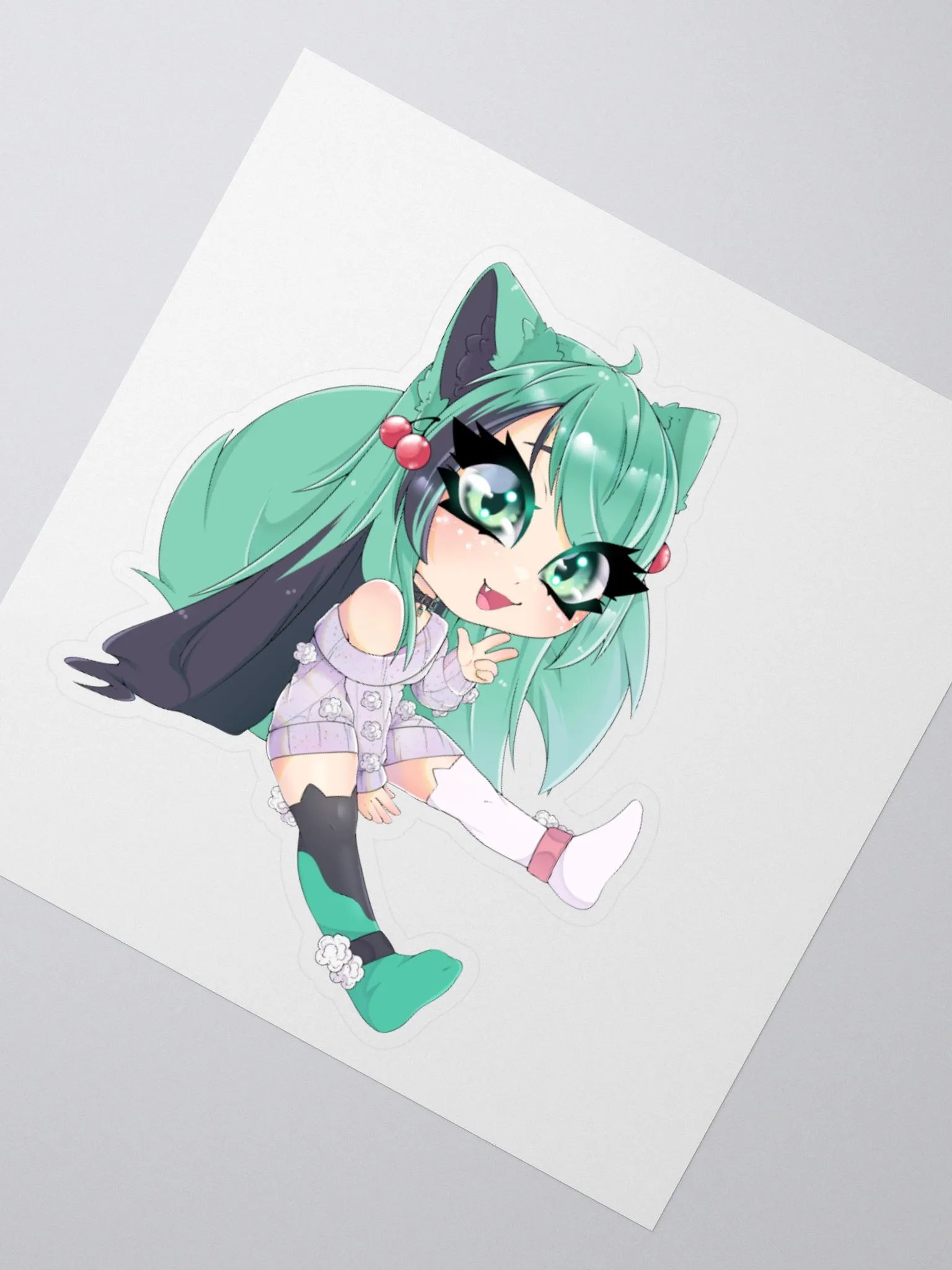 Mintzey Moon Full Body Chibi (Sweater) Sticker product image (2)