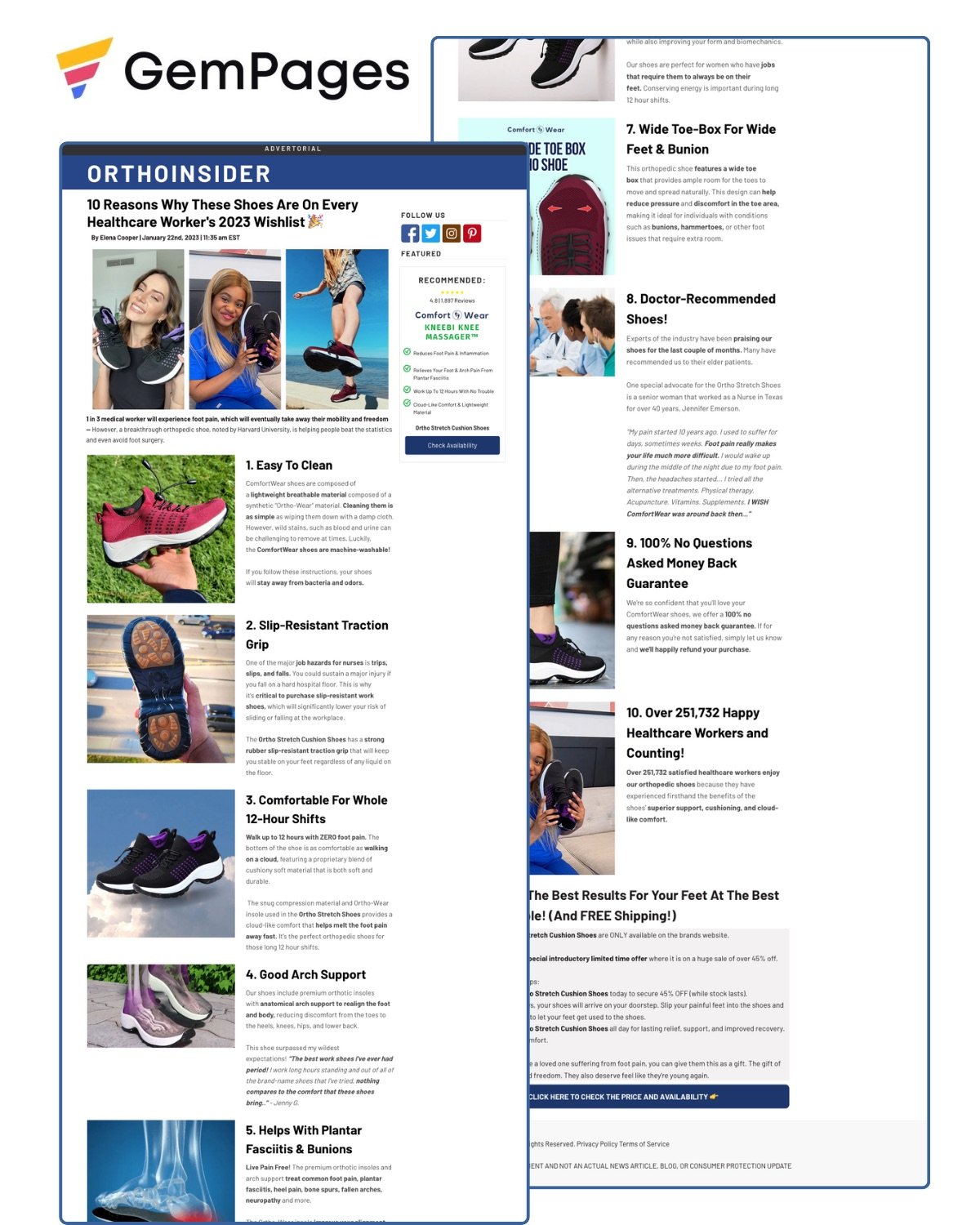 OrthoInsider Listicle Page | GemPages product image (1)