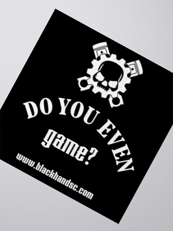 Skull Gear Kiss Cut Stickers product image (4)