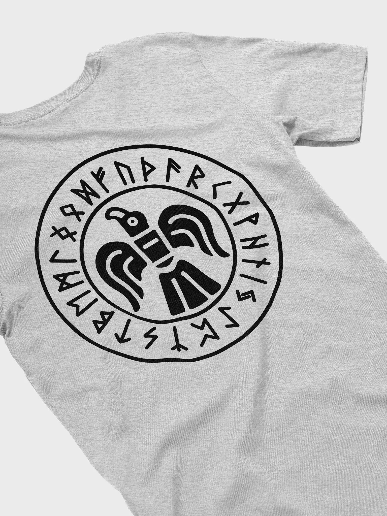 nordic symbol back print T-shirt from Nothings ordinary product image (1)