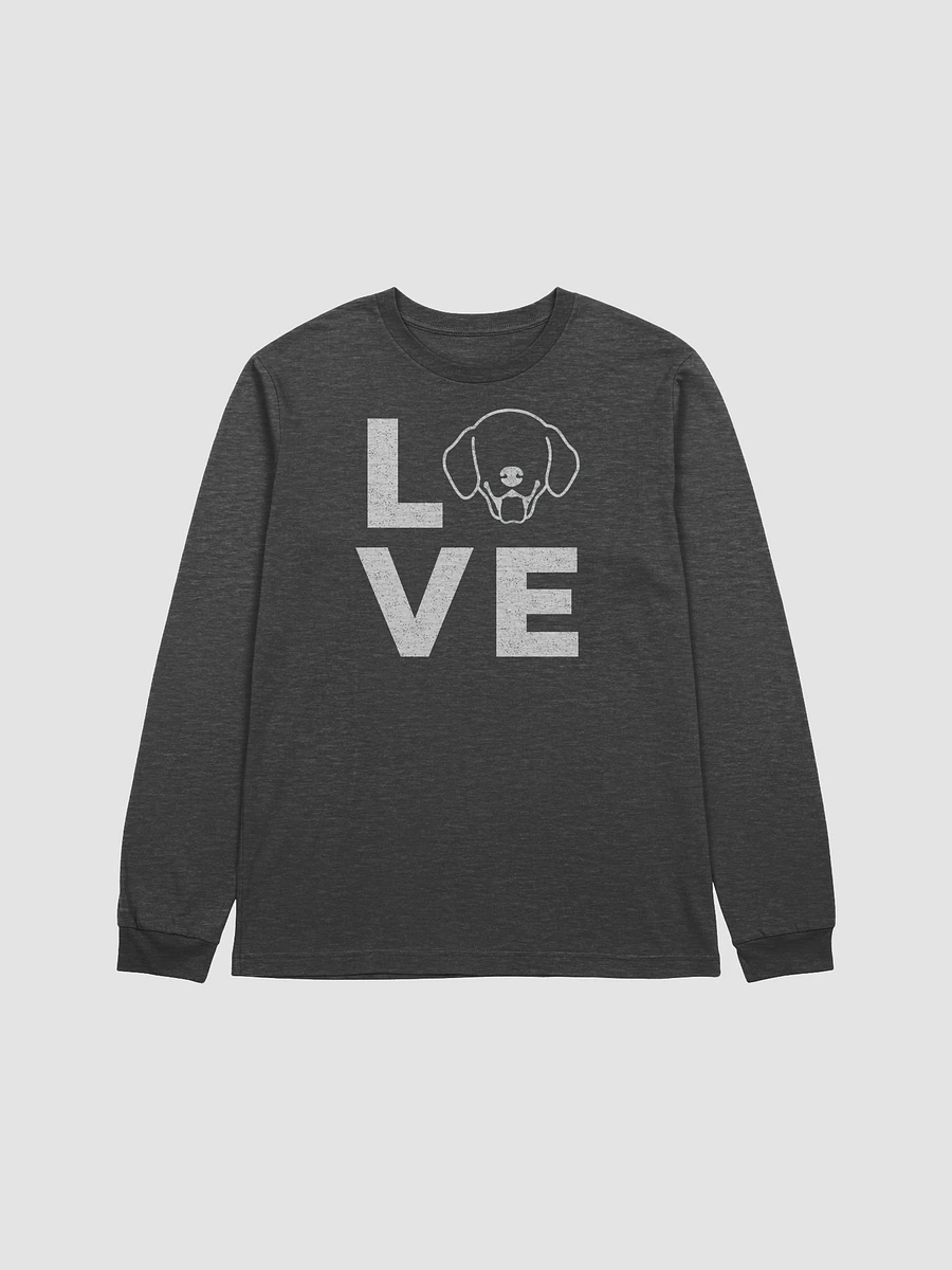 Dog Love Bella & Canvas Long Sleeve T-Shirt product image (1)