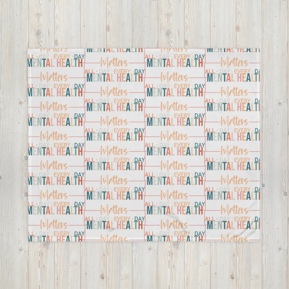 Mental Health Matters Blanket product image (6)