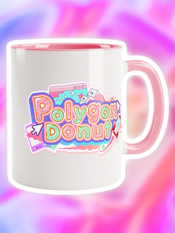 Polygon Donut Logo Colored Mug product image (1)