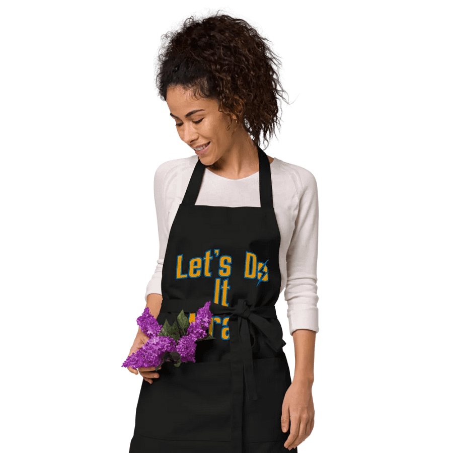 Let's Do It Afraid Apron product image (12)