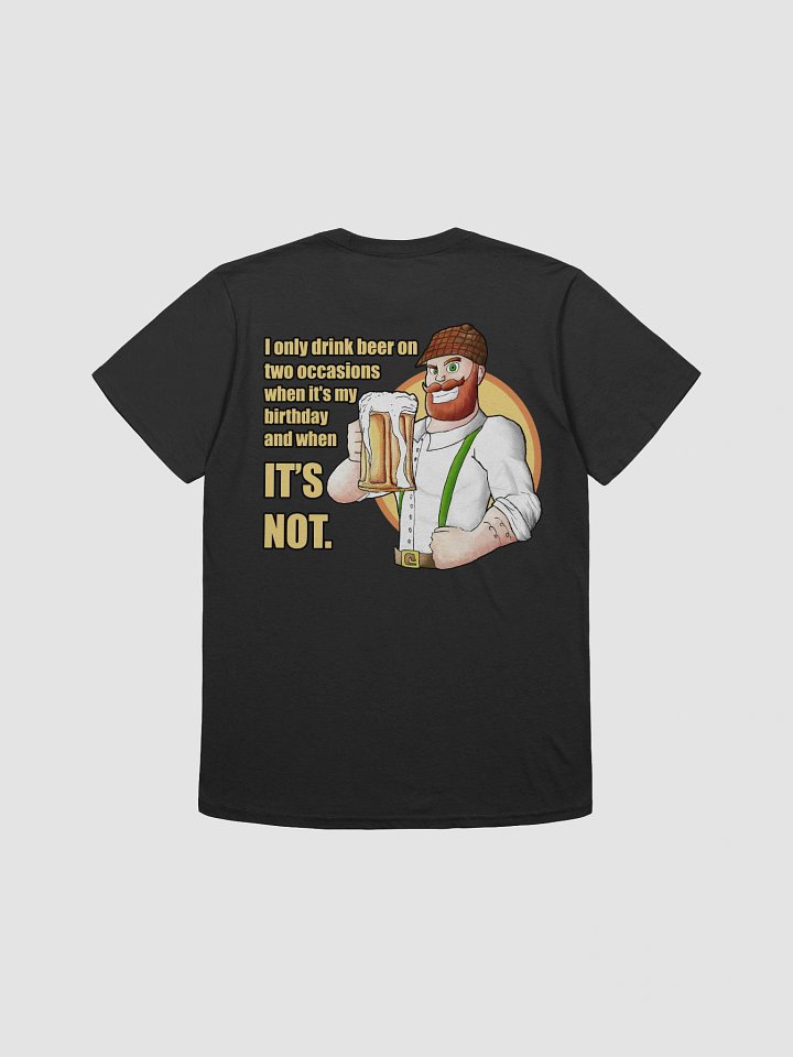 Beer lad 3 soft T-shirt Back product image (2)