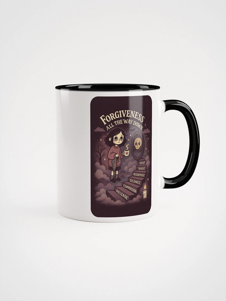 Forgiveness All The Way Down Accent Mug product image (2)