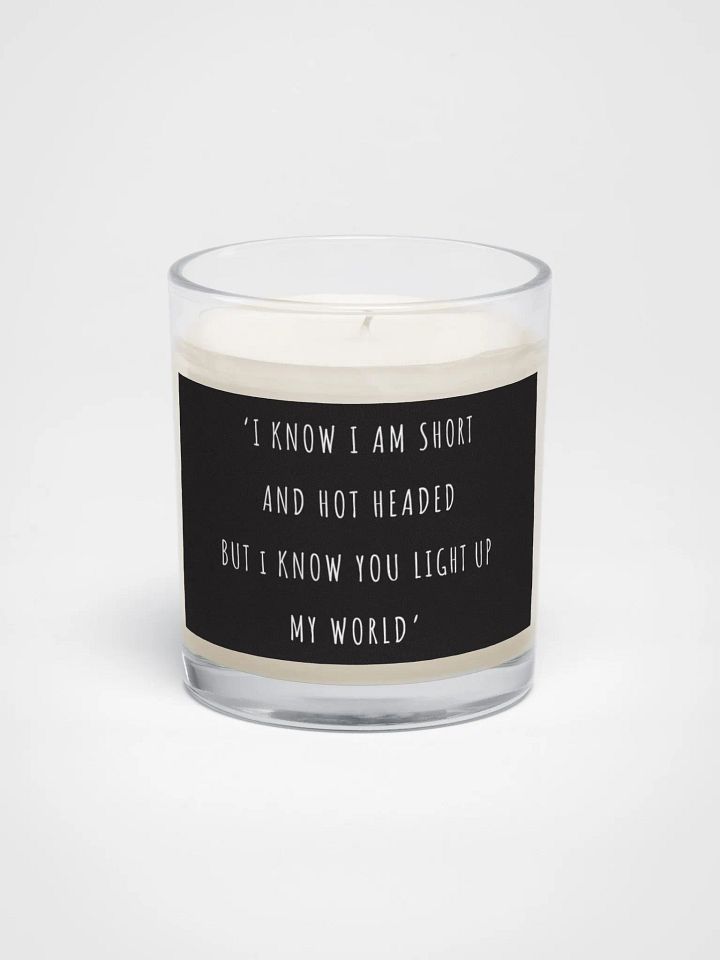 Short and Hot-Headed Soy Wax Candle product image (1)