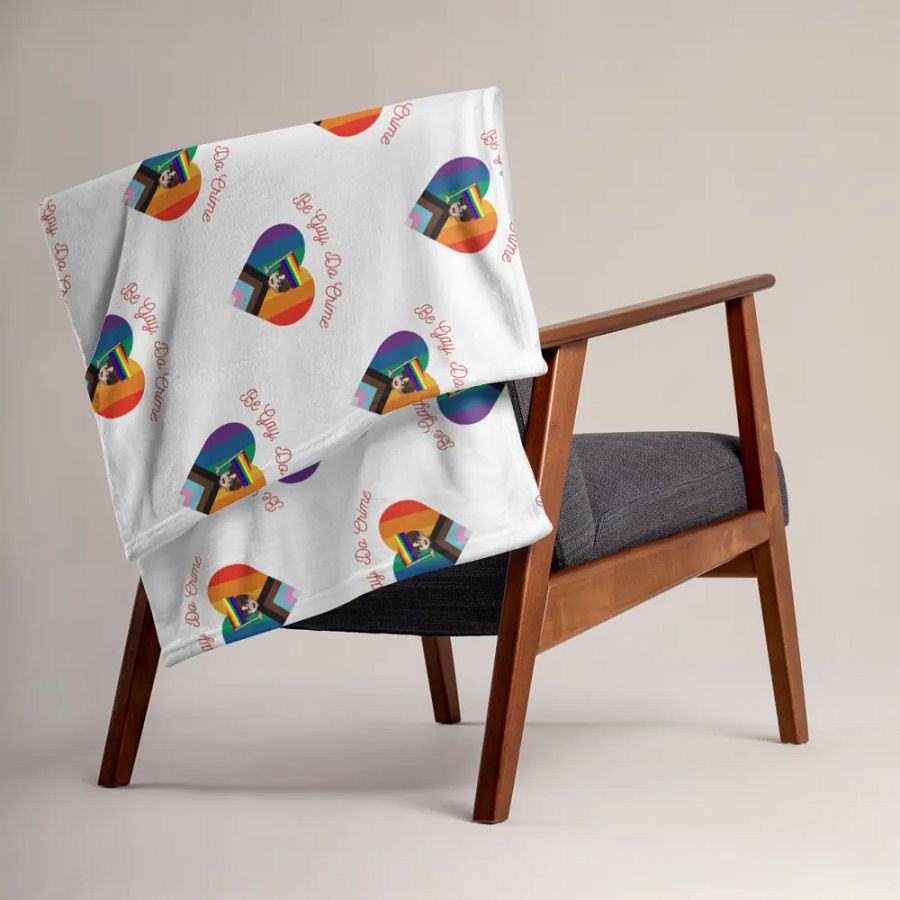 Be Gay, Do Crime Throw Blanket product image (15)