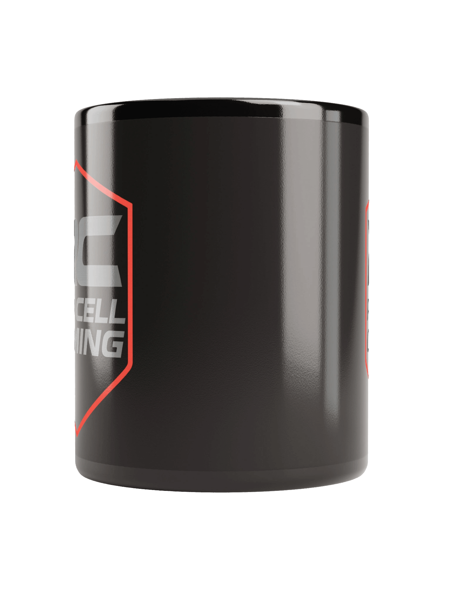 Red Cell Gaming Logo Black Glossy Mug product image (9)