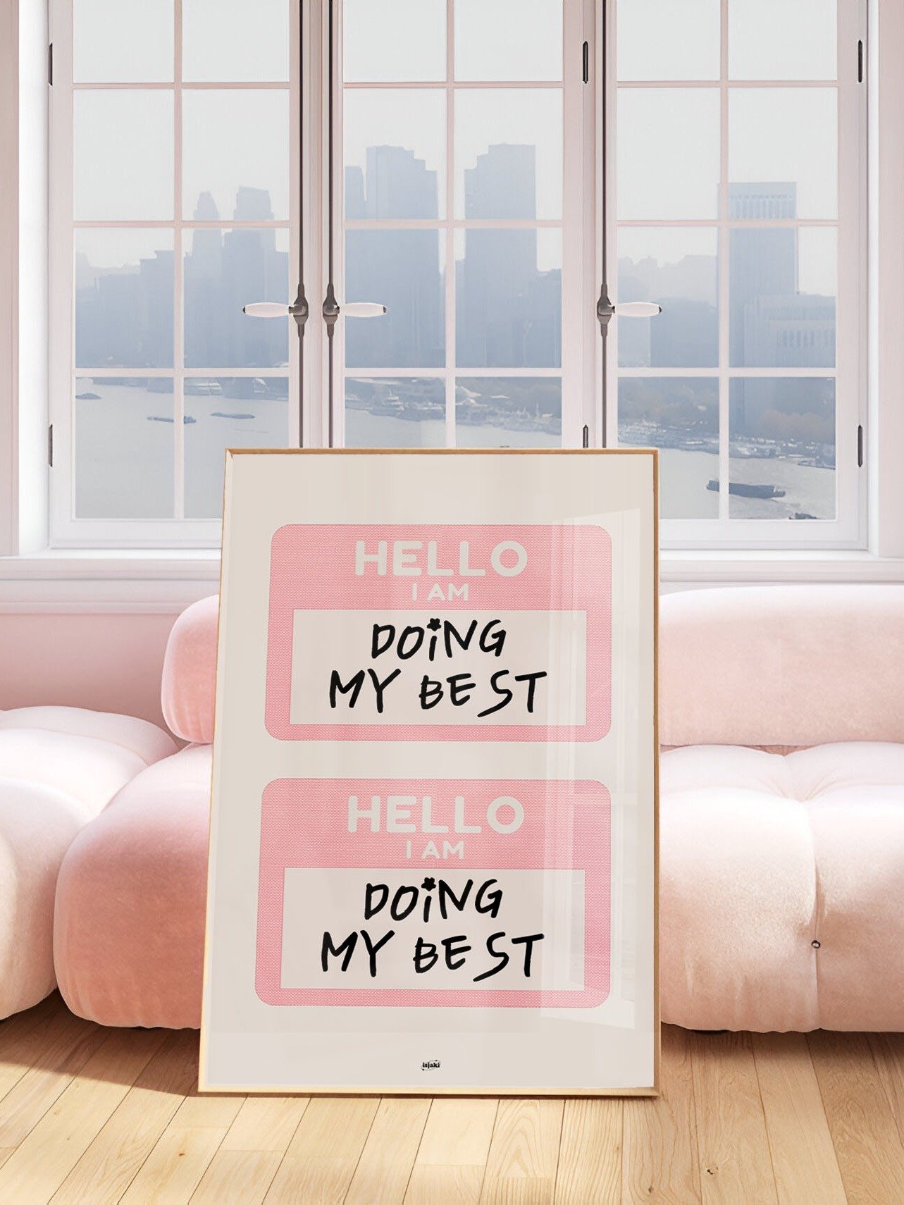 Hello I Am Doing My Best Print product image (3)