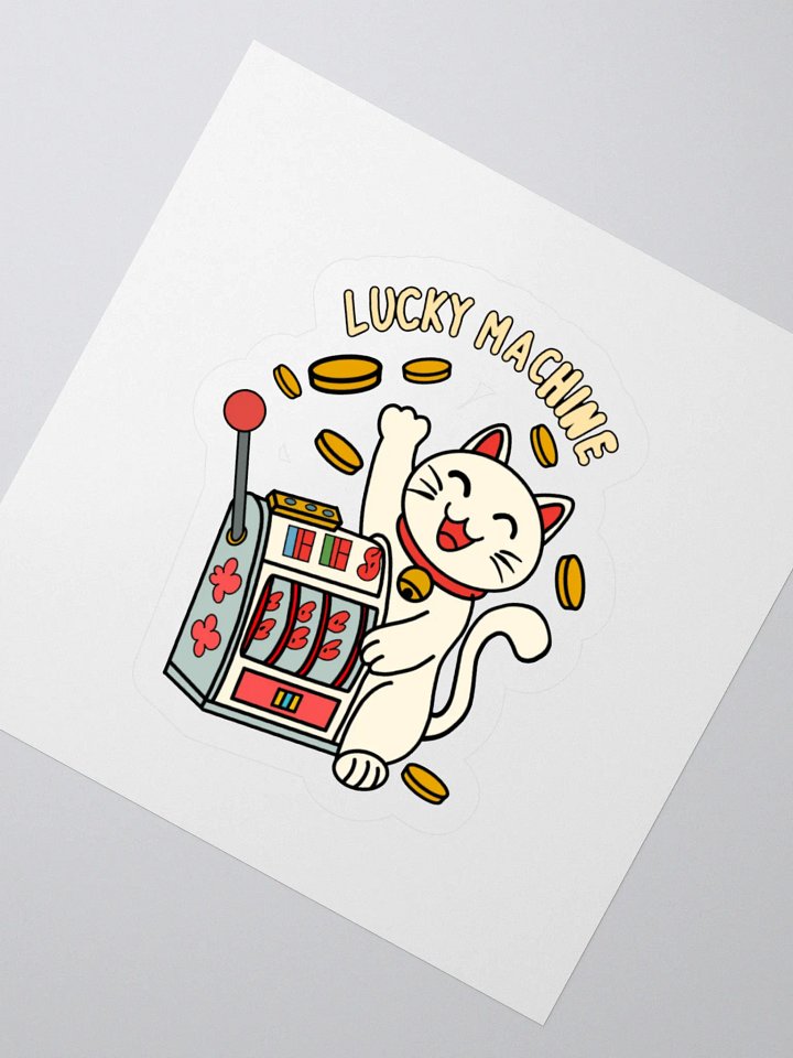 Lucky Cat Kiss Cut Stickers product image (5)