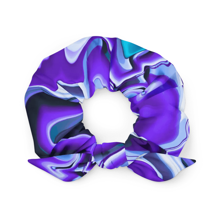 Purple ripple Scrunche product image (1)