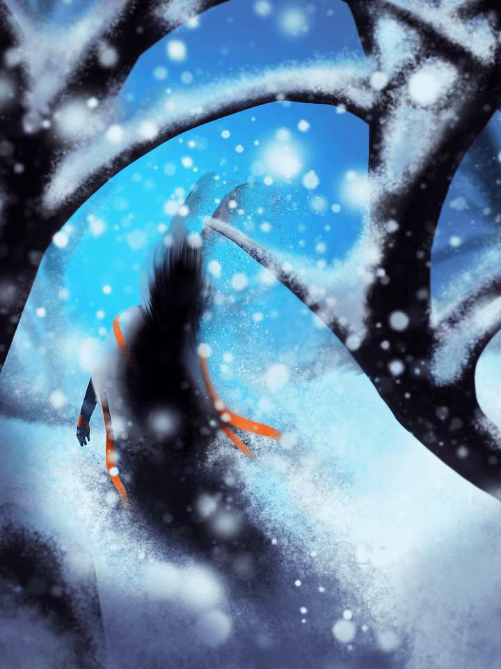 Arknights FrostNova: One With the Blizzard .kra file product image (1)
