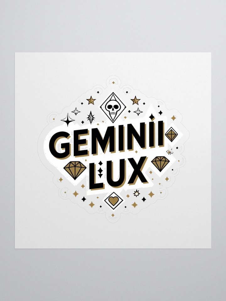 Black&Gold Sticker product image (1)