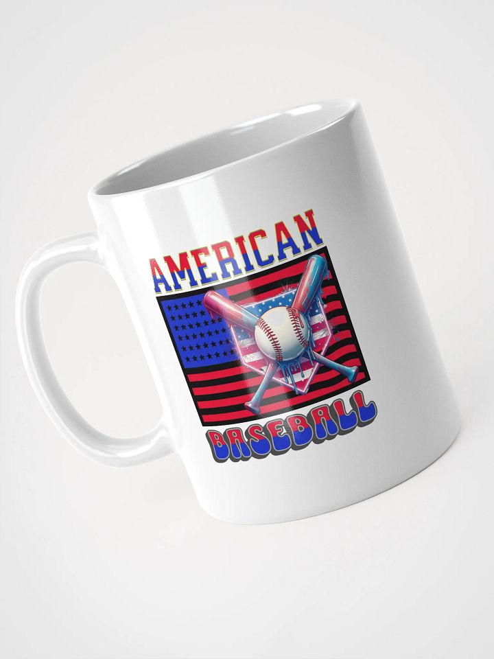 American Baseball Flag Mug product image (2)