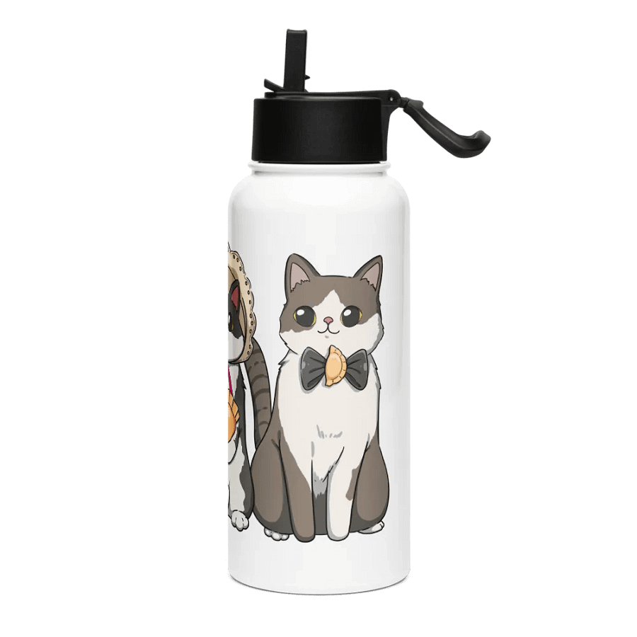 Pierogi Kitties Stainless Steel Bottle product image (3)