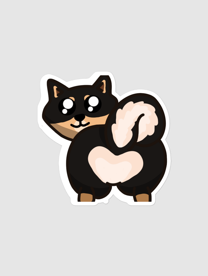 Shiba Butt Sticker product image (1)